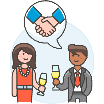 Agreement 3 Illustration from UX Colors Set