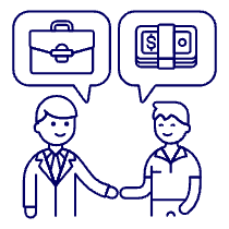 Business Deal 1 Illustration from UX Line Set
