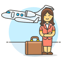 Business Trip 3 Illustration from UX Colors Set