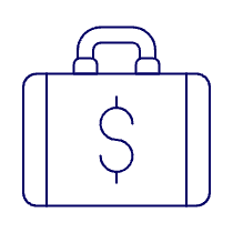Leather Briefcase Illustration from UX Line Set