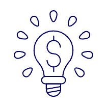Money Idea Illustration from UX Line Set