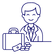 Briefcase Deal 2 Illustration from UX Line Set