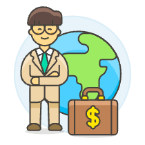 International Business 3 Illustration from UX Colors Set