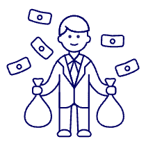 Wealthy Business 2 Illustration from UX Line Set