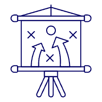 Strategy Presentation Illustration from UX Line Set