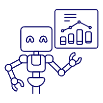 Analysis Robot Illustration from UX Line Set