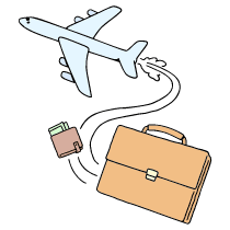 Business Business Trip Illustration from Bruxelles Set