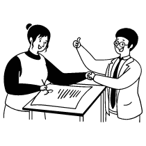Business Deal 5 Illustration from Milano Set