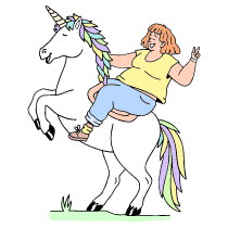 Business Startup Character Plus Sized Illustration from Bruxelles Set