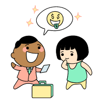Conversation Businessman And Customer Illustration from Seoul Set