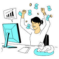 Successful Business 1 Illustration from London Set