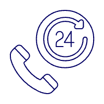 Call Support Illustration from UX Line Set