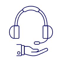 Call Center Headset 1 Illustration from UX Line Set