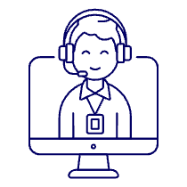 Customer Server Imac 1 Illustration from UX Line Set