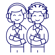 Customer Service 2 Illustration from UX Line Set