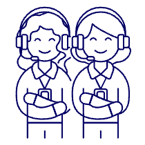 Customer Service 3 Illustration from UX Line Set