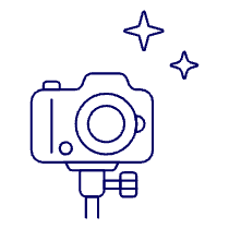 Camera Photo Illustration from UX Line Set