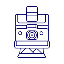 Camera Polaroid 2 Illustration from UX Line Set