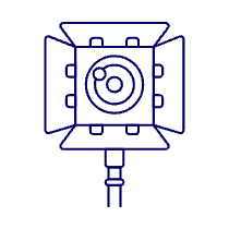 Spotlight Photography Illustration from UX Line Set