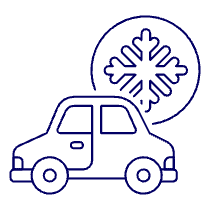 Car Cooling Illustration from UX Line Set