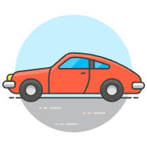 Car 10 Illustration from UX Colors Set
