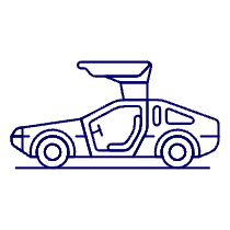 Car 13 Illustration from UX Line Set