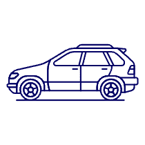 Car 6 Illustration from UX Line Set