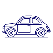 Car 7 Illustration from UX Line Set