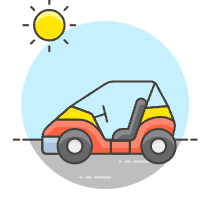 Car 8 Illustration from UX Colors Set