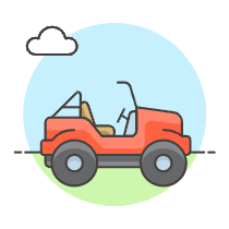 Car Jeep 1 Illustration from UX Colors Set