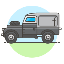 Car Jeep 5 Illustration from UX Colors Set