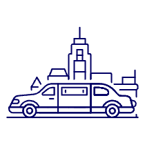 Car Limousine Illustration from UX Line Set