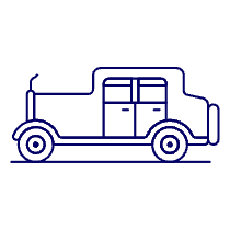 Vintage Car 3 Illustration from UX Line Set