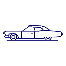 Vintage Car 6 Illustration from UX Line Set