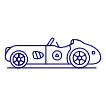 Vintage Racing 1 Illustration from UX Line Set