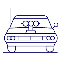 Vintage Racing Car 3 Illustration from UX Line Set