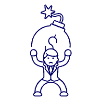 Carry Debt Bomb 1 Illustration from UX Line Set