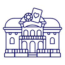 Casino Illustration from UX Line Set