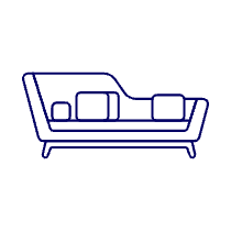 Green Sofa Illustration from UX Line Set