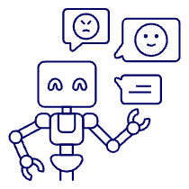 Chatbot 1 Illustration from UX Line Set
