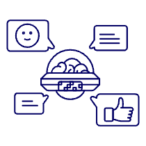 Chatbot 2 Illustration from UX Line Set