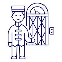 Bellboy 3 Illustration from UX Line Set