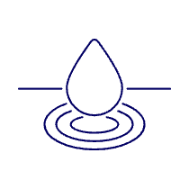 Water Drop Waves Illustration from UX Line Set