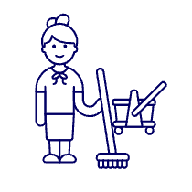 Janitor 1 Illustration from UX Line Set