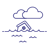 Flood Illustration from UX Line Set