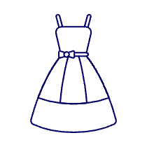Dress 2 Illustration from UX Line Set
