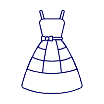 Dress 3 Illustration from UX Line Set