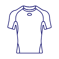 Exercise Shirt Illustration from UX Line Set