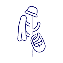 Hanger Illustration from UX Line Set