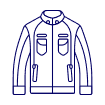 Leather Jacket 6 Illustration from UX Line Set